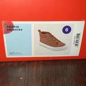 Cat & Jack Brown High-Top Sneakers